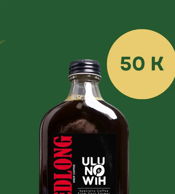 Botol Ulunowih Redlong cold drip coffee